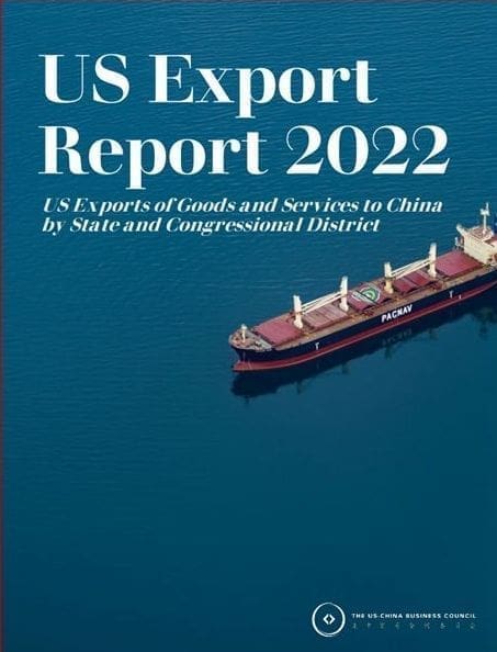 US Exports of Goods and Services to China Report 2022 US Exports of Goods and Services to China Report 2022